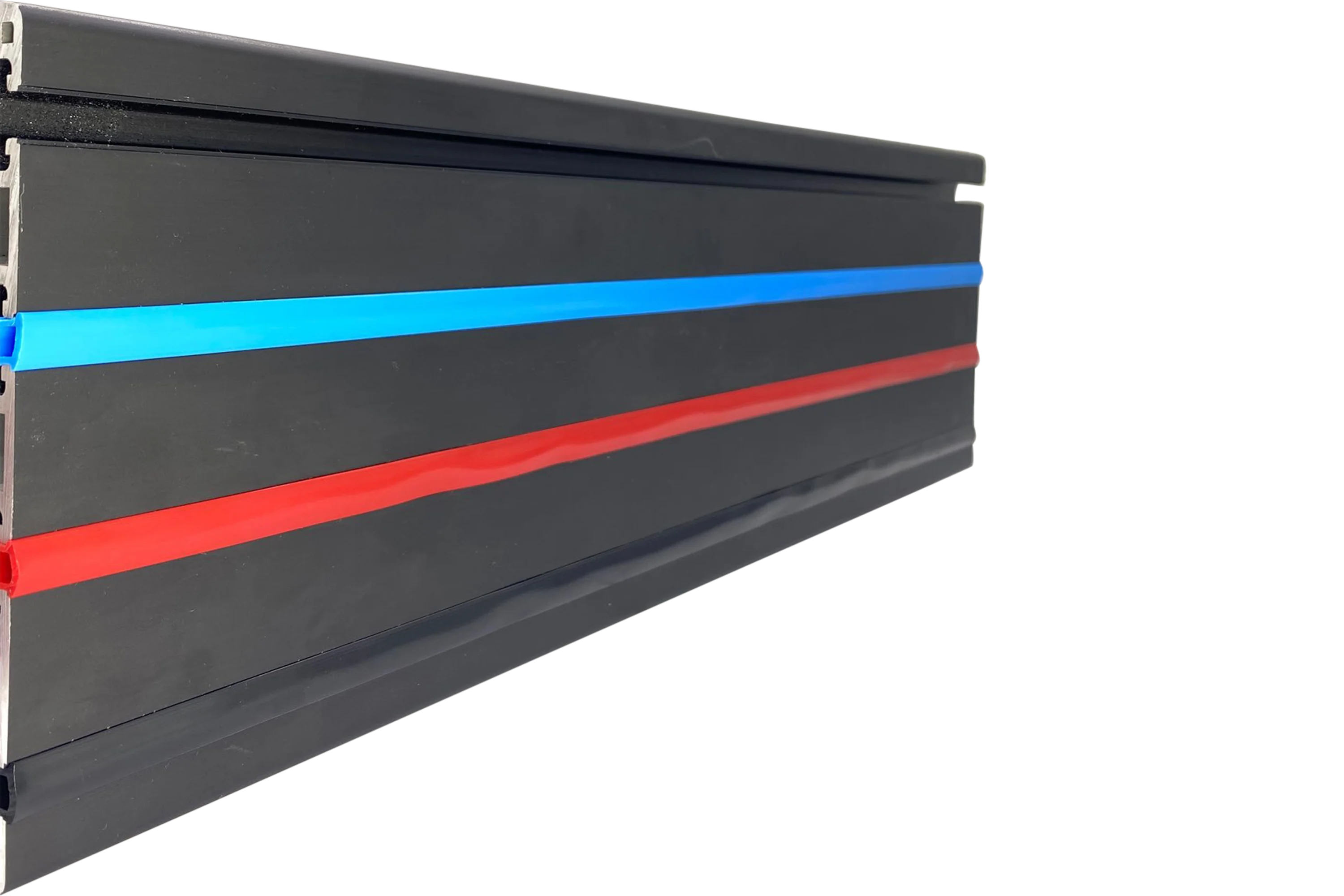 2m/79" Blue Rubber Dust/Design Strip – Anti-Slip Protective Edge Trim for Aluminium Profile Sim Rigs - Image 3