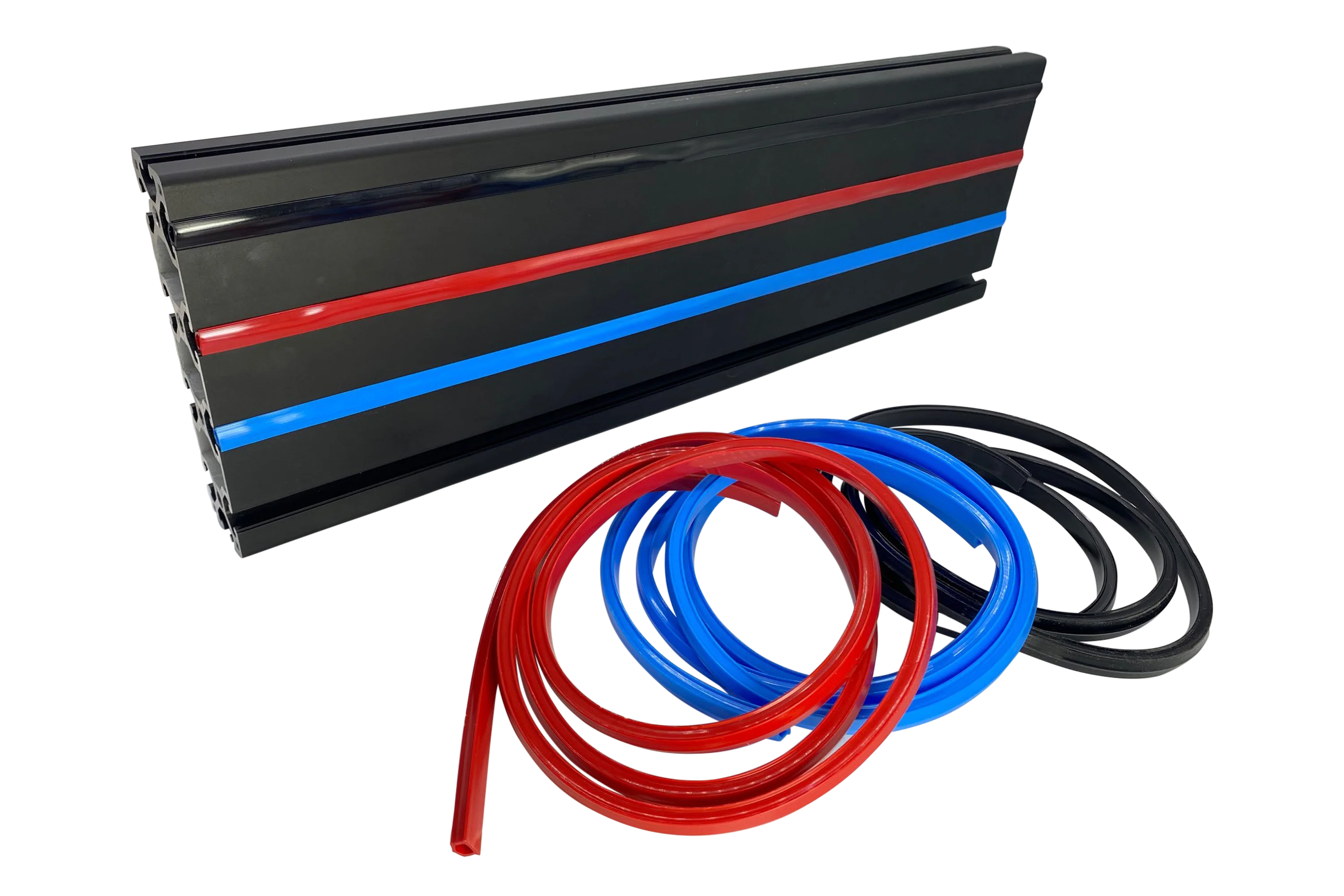 2m/79" Blue Rubber Dust/Design Strip – Anti-Slip Protective Edge Trim for Aluminium Profile Sim Rigs - Image 4
