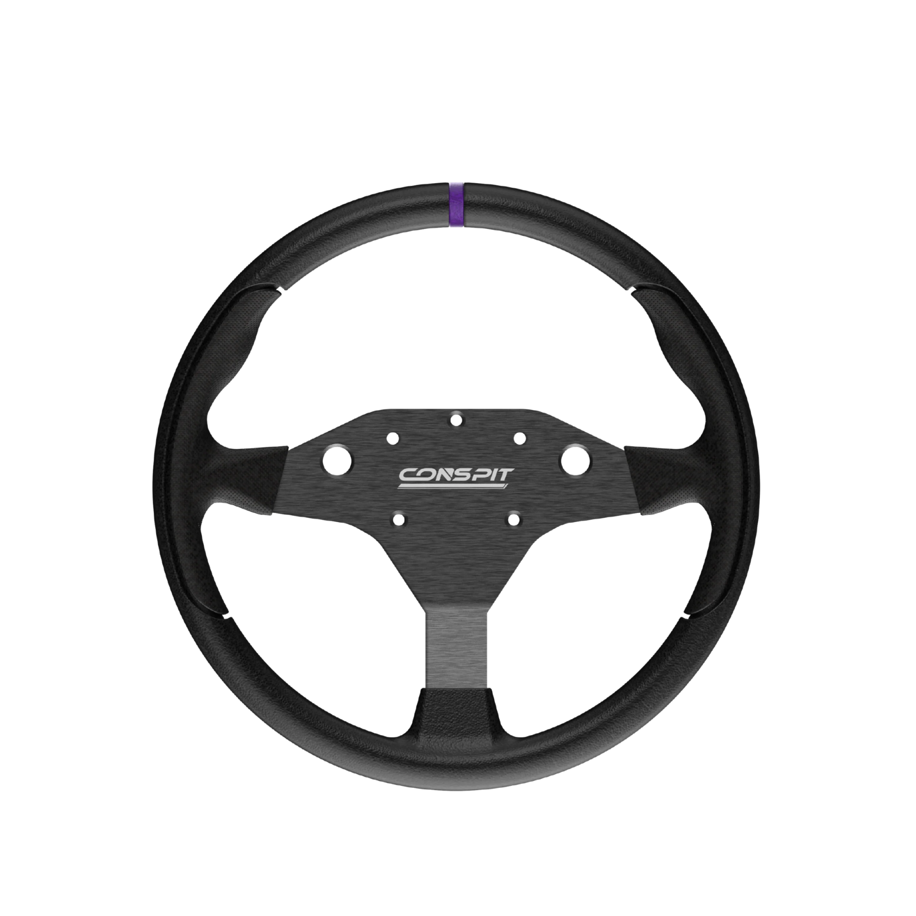 Conspit R-Rim Steering Wheel Rim – Premium 320 mm Aluminium and Microfibre Grip - Image 3