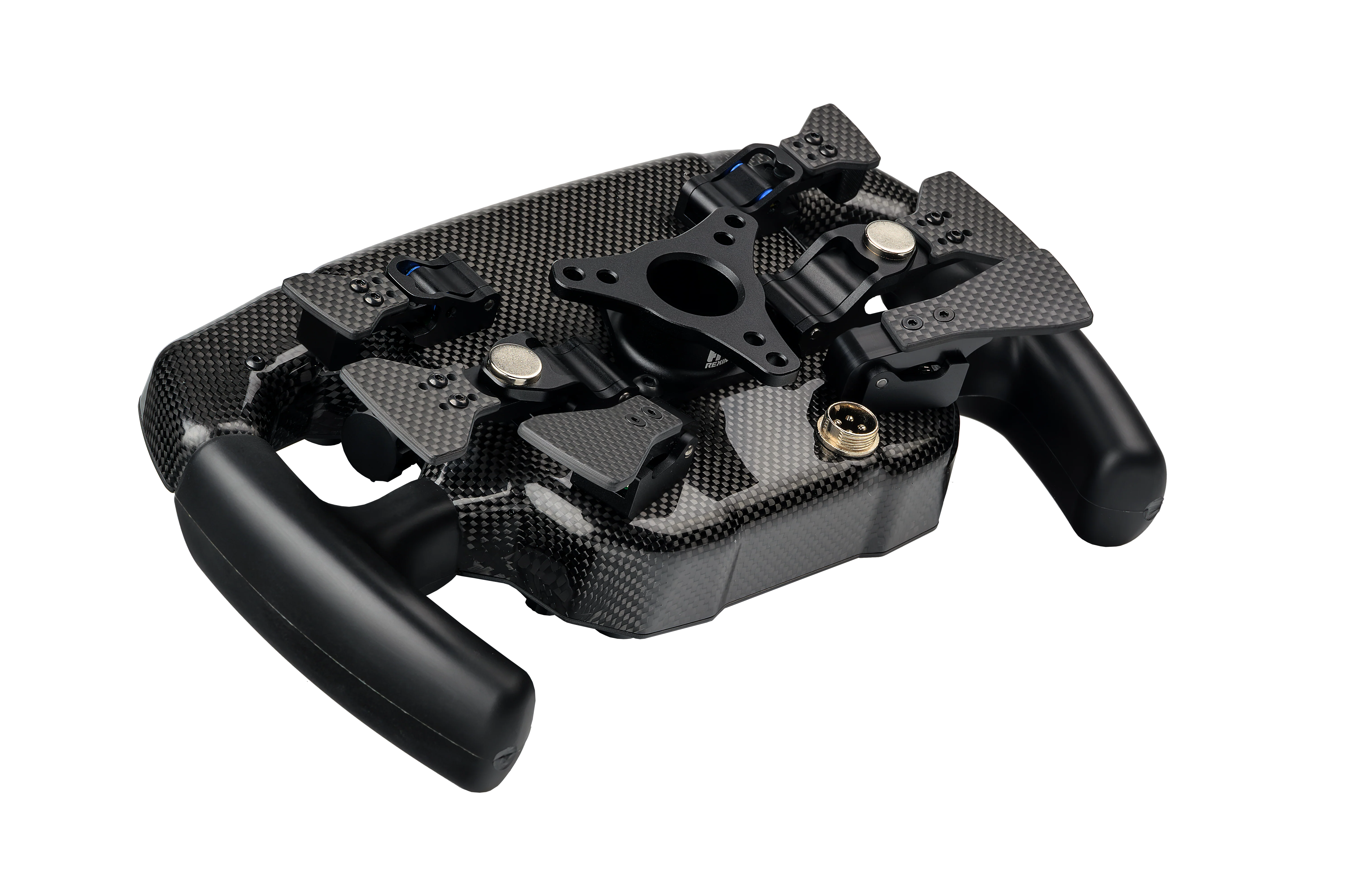 REXING FORMULA MAYARIS 2 CARBON FIBER FORMULA STEERING WHEEL (4 PADDLE VERSION) - Image 8