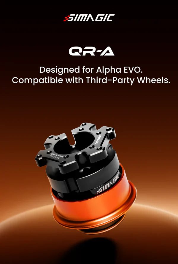 Simagic Alpha EVO USB Quick Release (QR-A) SRM Adapted - Image 9