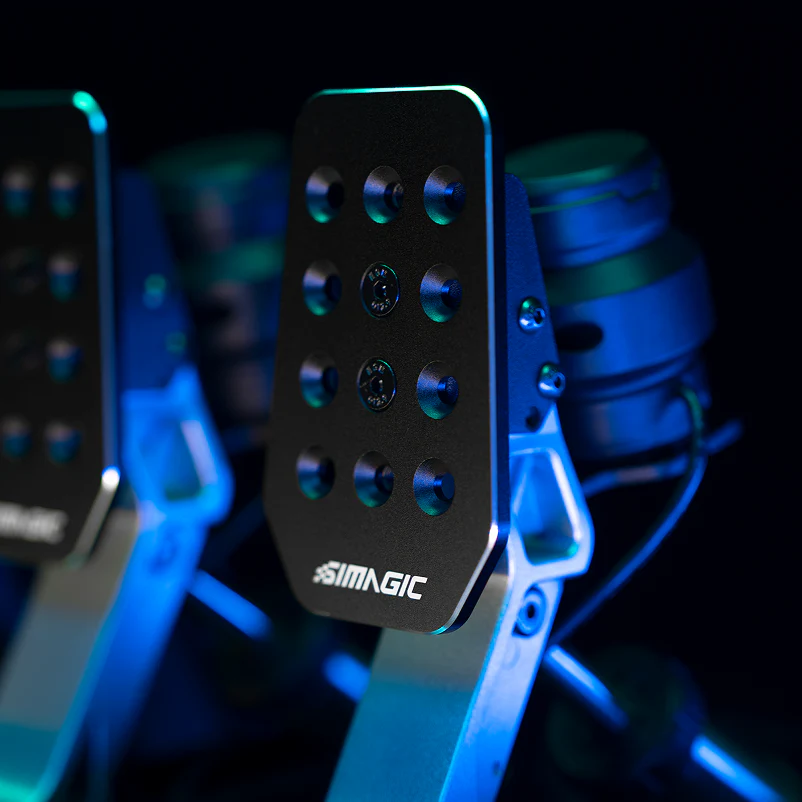 Simagic P500-2 Dual-Sensor 2-Pedal Set – Load Cell & Hall Brake, Fully Adjustable Throttle - Image 6
