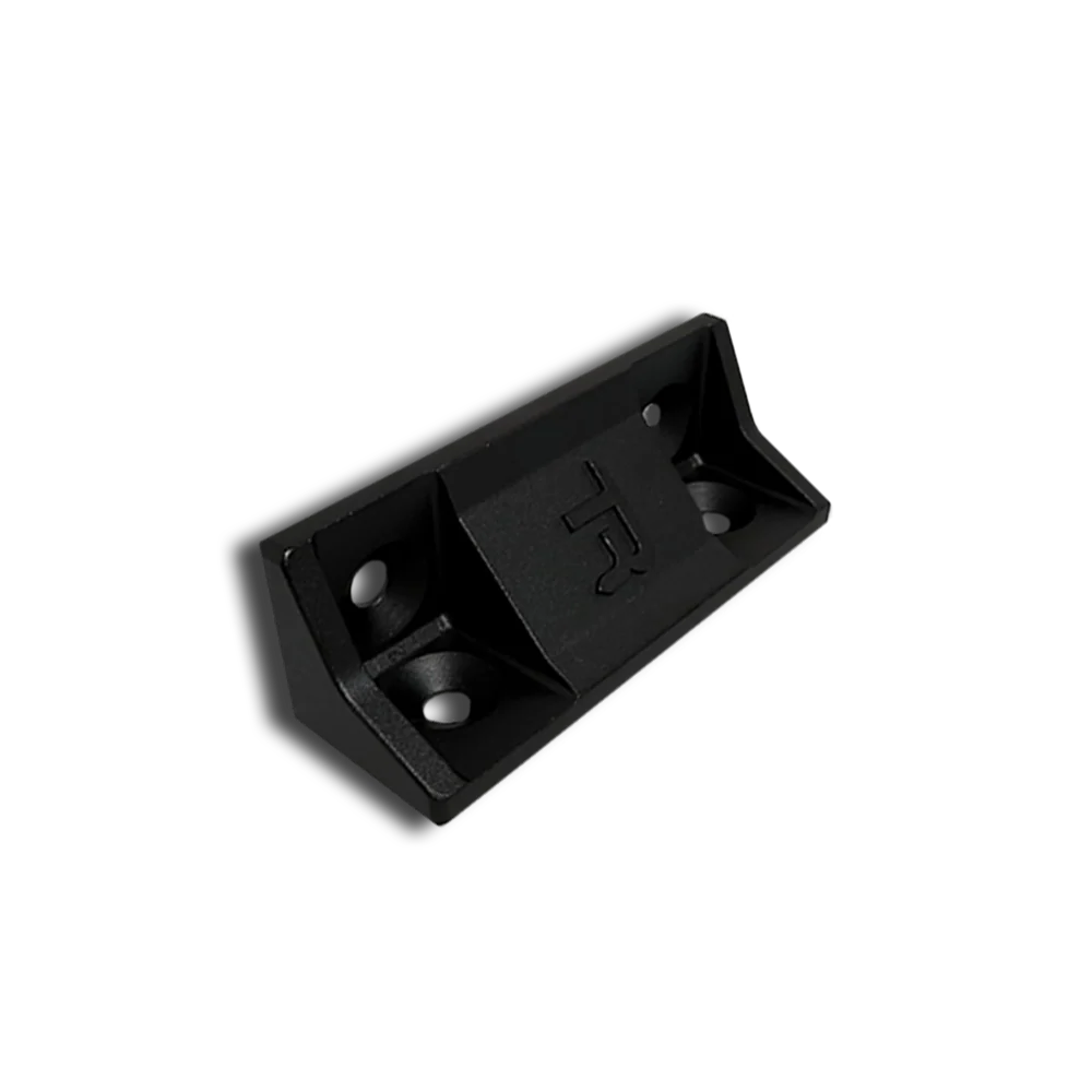 Aluminum Corner Brackets (Set of 2) – 120mm Height x 40mm Width for Extrusion Rigs