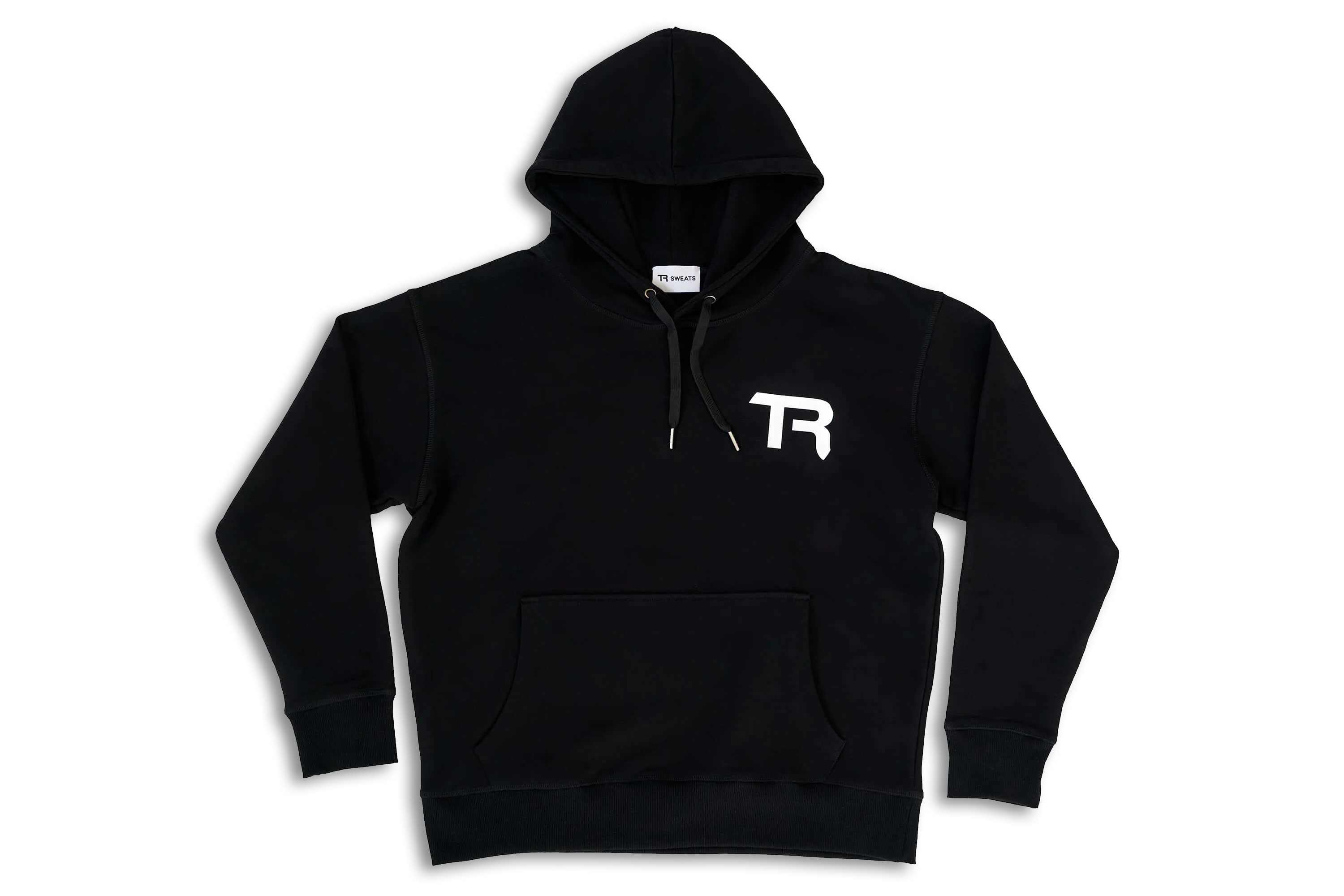 TR Monogrammed Cotton Hoodie
