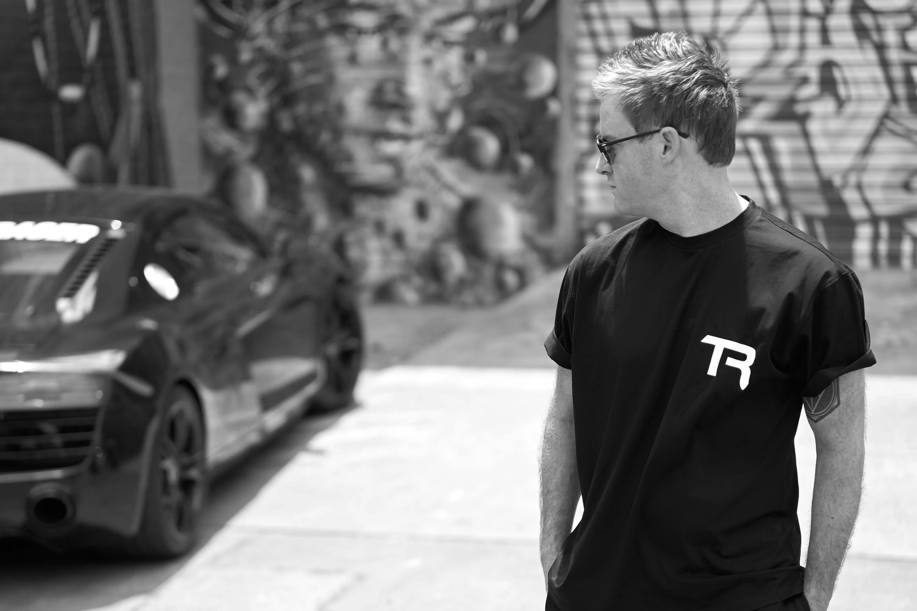 TR Monogrammed Cotton T-shirt - Image 8