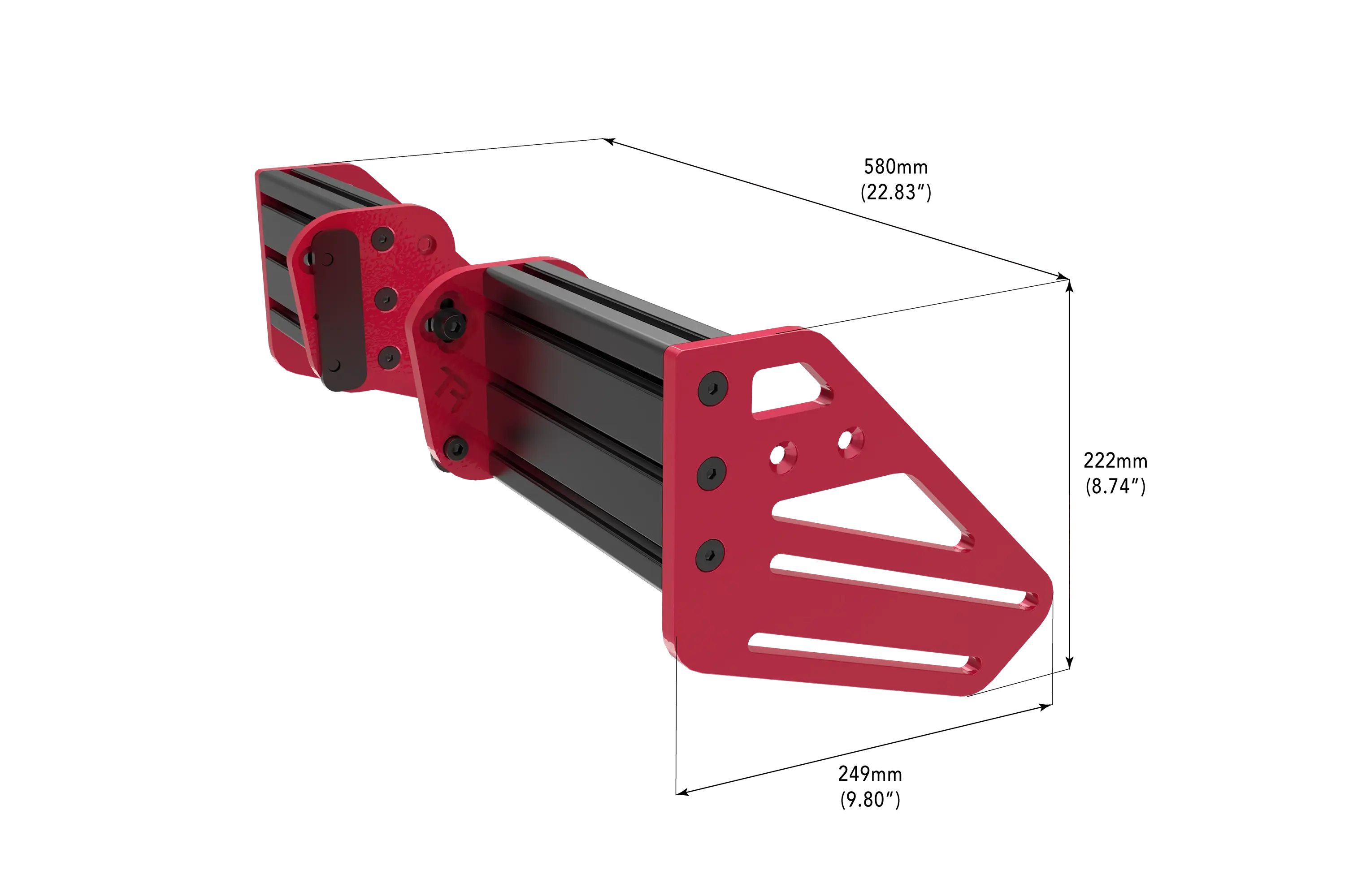 TR ONE V3 2-Way Wheel Front-Mounted Kit for Wheelbases including Simucube, VRS, Simagic Alpha - Image 4