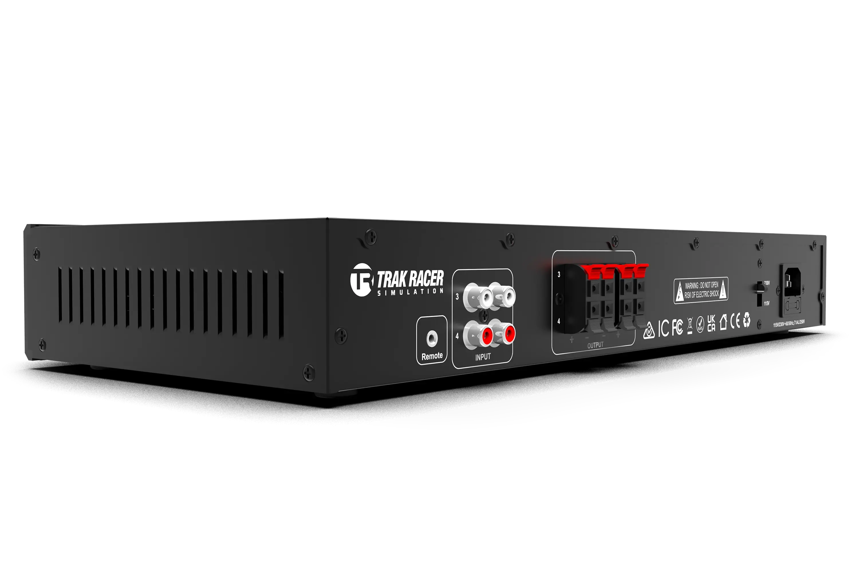 Trak Racer 4CH 40W Low-Frequency Class-D Amplifier with 2 Bass Shakers and Rig Mounts - Image 3