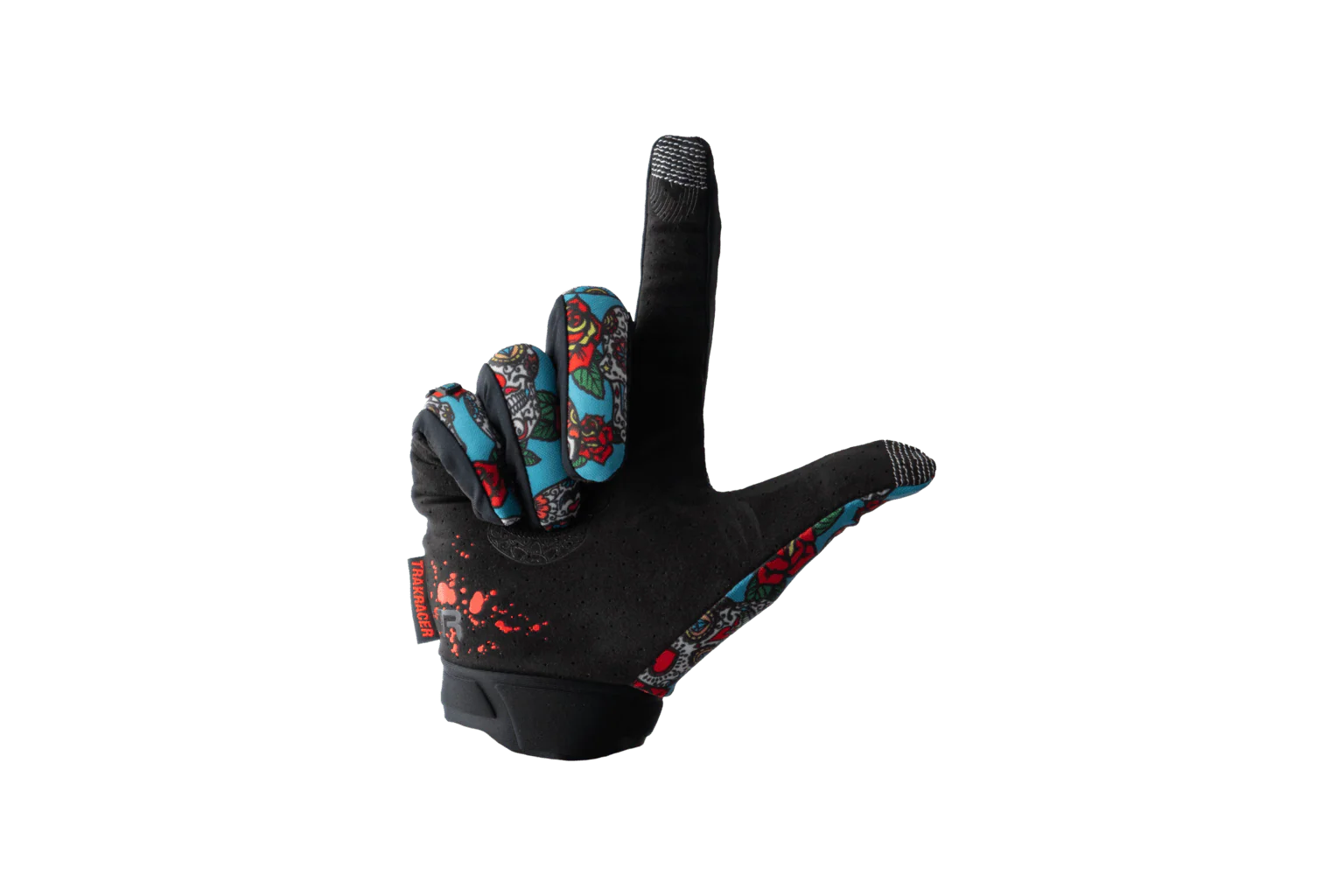 Trak Racer Multi-Use Sim Racing Gloves - Blue - Image 7