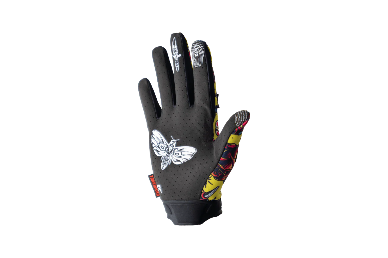 ﻿Trak Racer Multi-Use Sim Racing Gloves - Yellow - Image 5