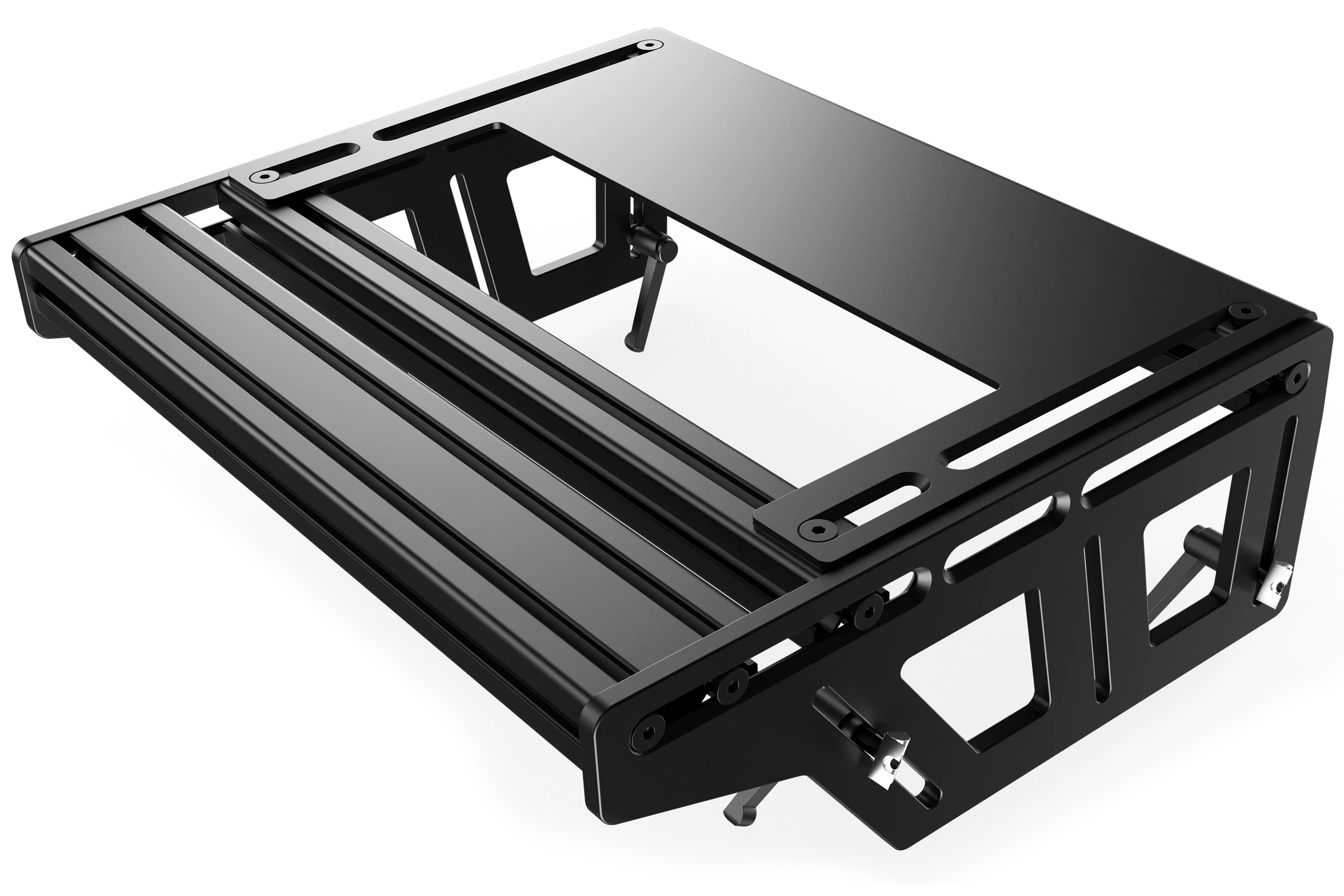Universal TR-One Pedal Mounting System including Mounting Profile and Heel Rest - Image 2